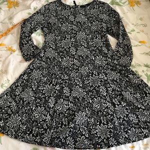 George Kotsiopoulos Drop Waist Jacquard Dress